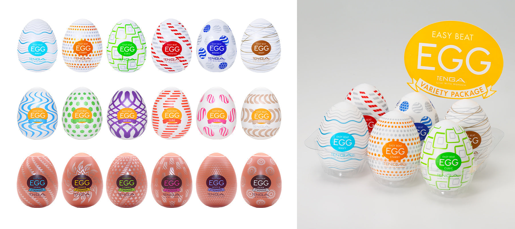 How To Choose From The TENGA EGG Series