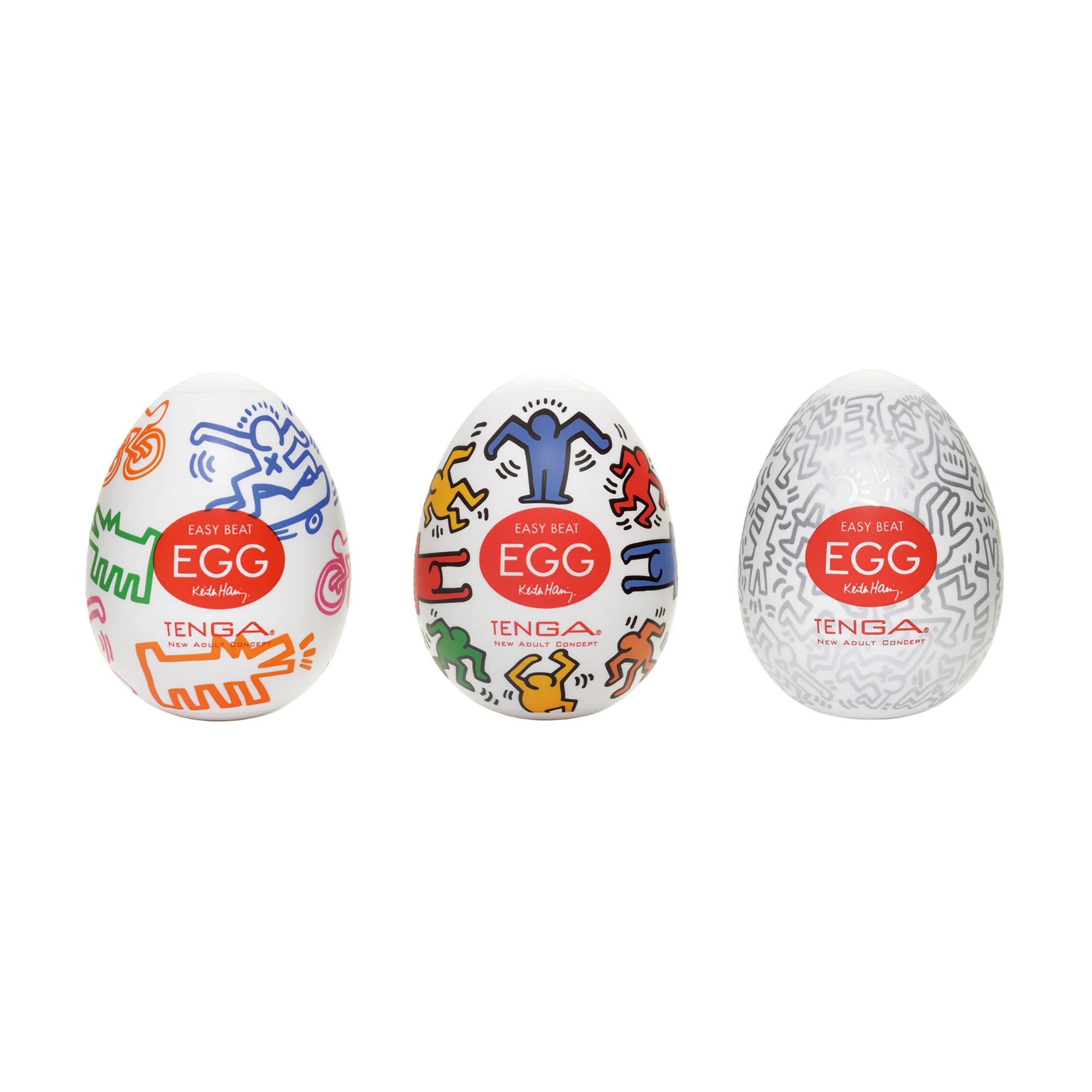 Pacchetto Keith Haring EGG Trio