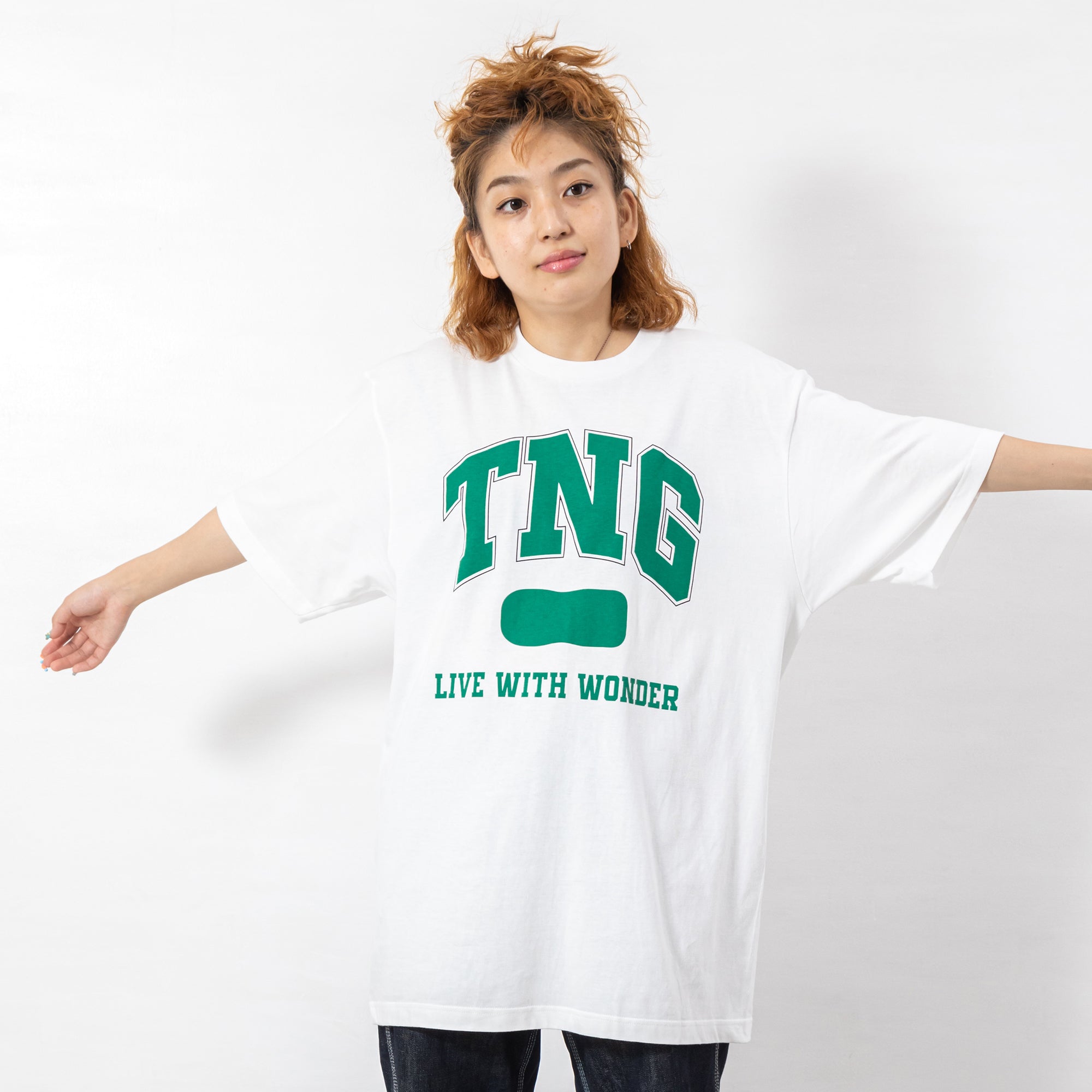 TNG T-Shirt Weiß