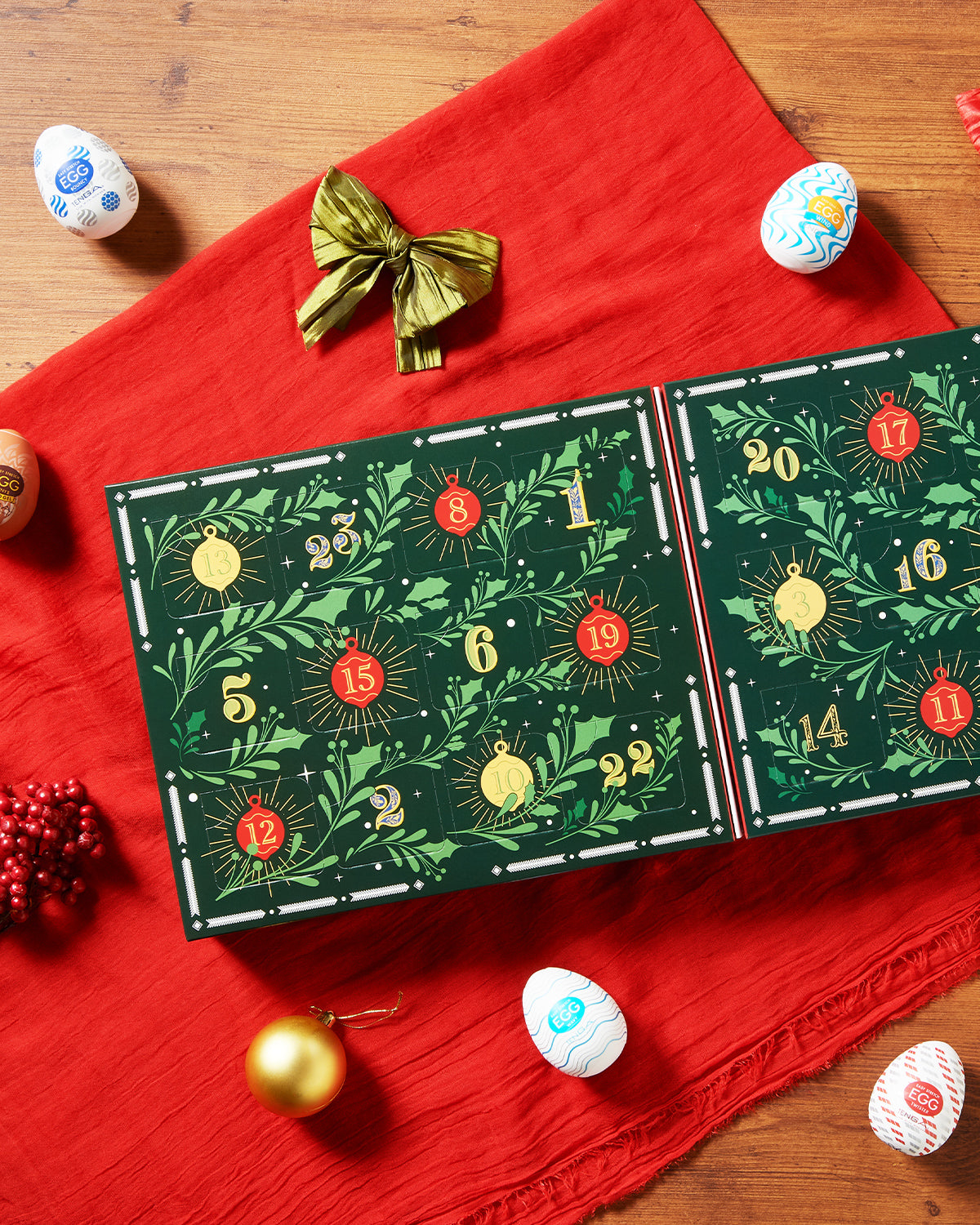 Der TENGA Adventskalender 2025 enthält die neue EGG-Serie