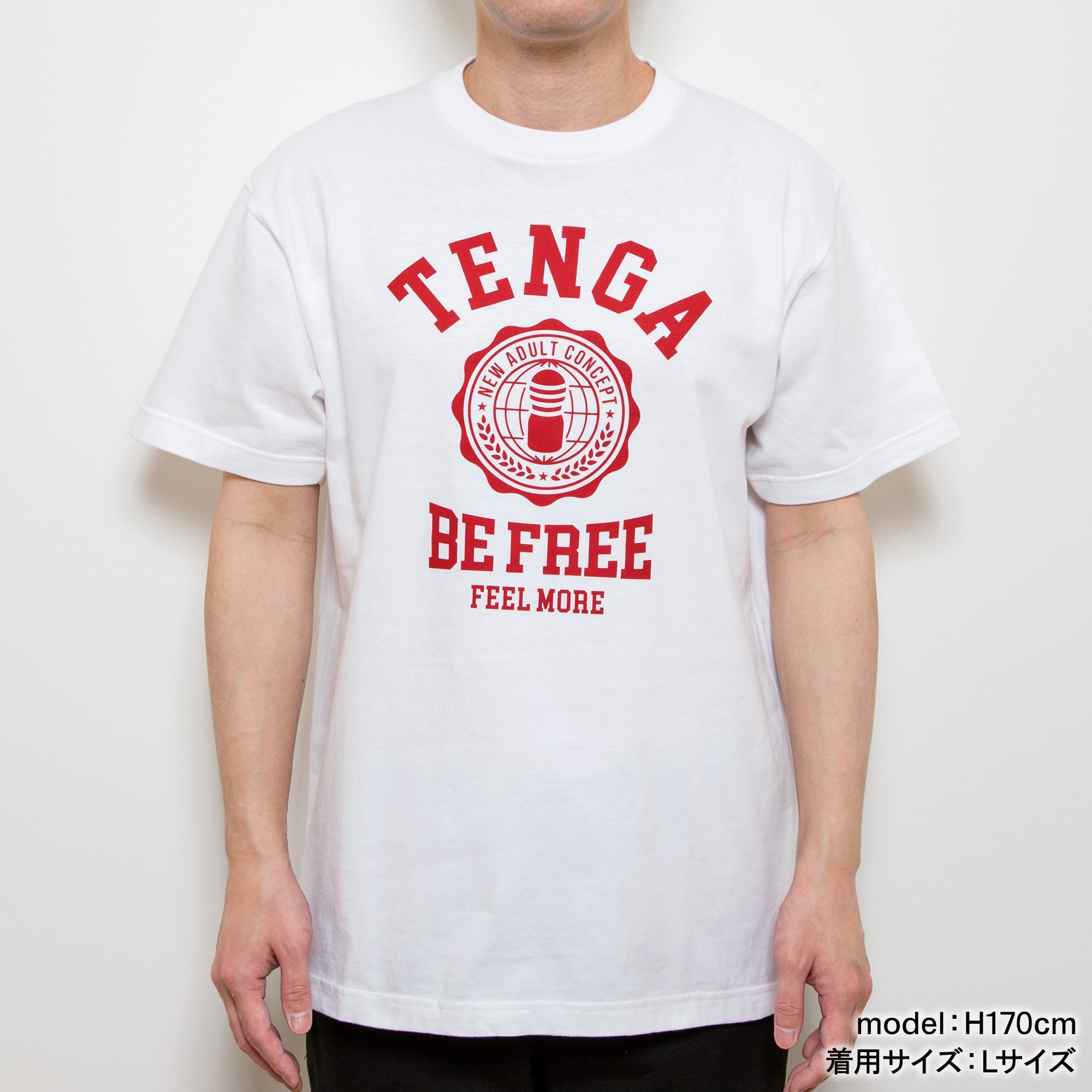 TENGA College T-SHIRT Bianco