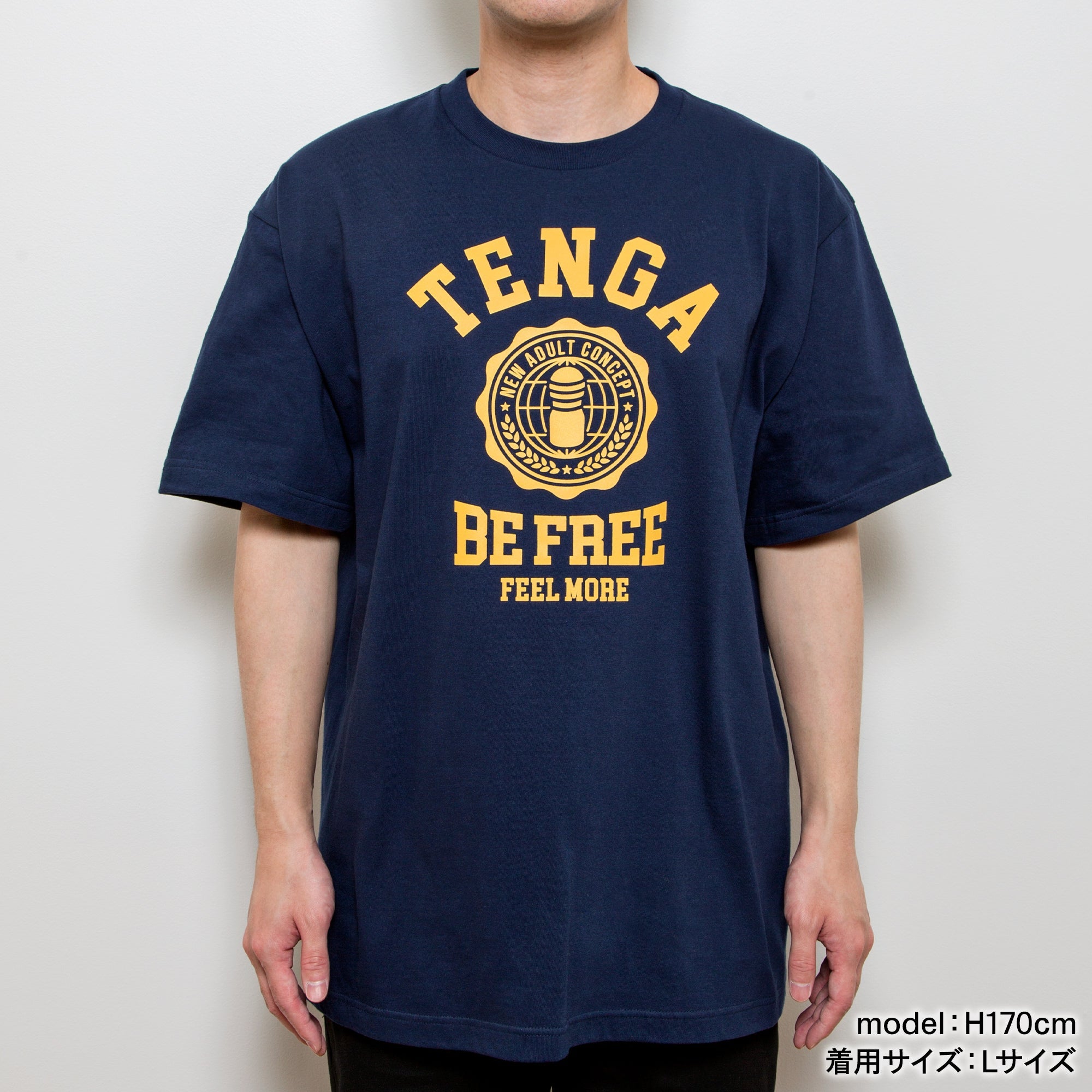 TENGA College T-SHIRT Blu Scuro