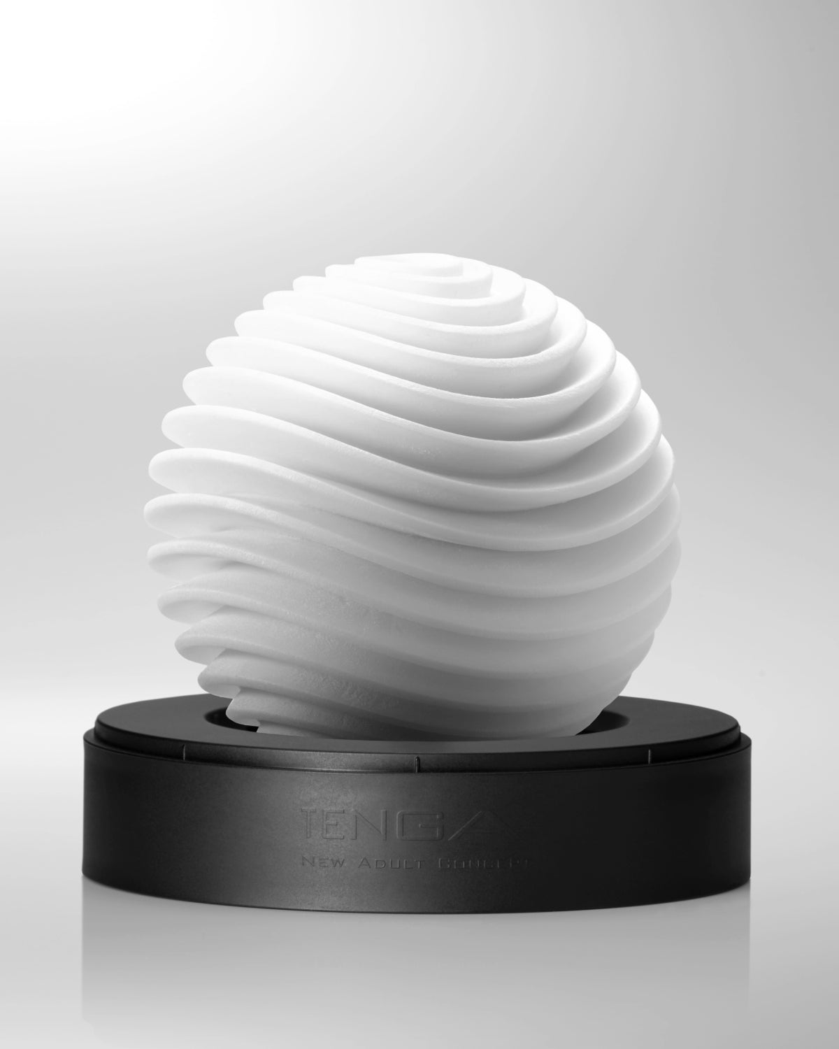 TENGA GEO on its drying stand.