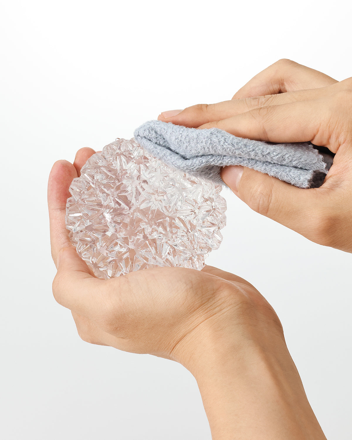 Wiping GEO with a napkin