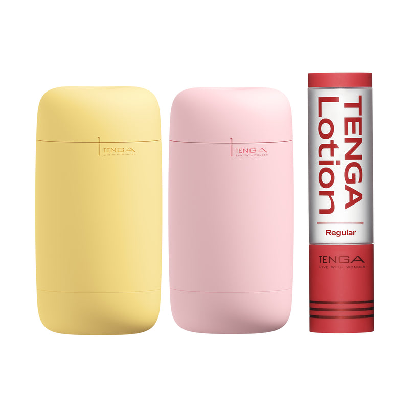 Sink Deeper Into Pleasure TENGA Puffy Set