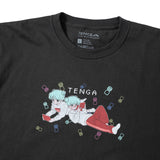 TENGA x Bob a.k.a En-Chan PLAY GAME 02 T-Shirt Smoky Black