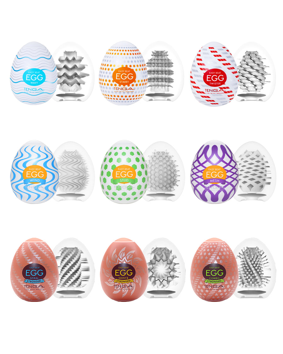 Les différentes options des TENGA EGGs