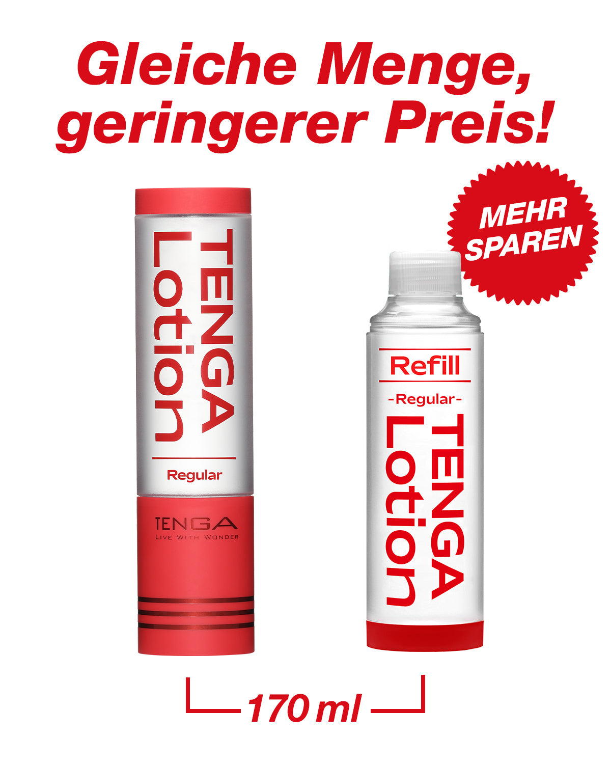 TENGA Lotion Refills