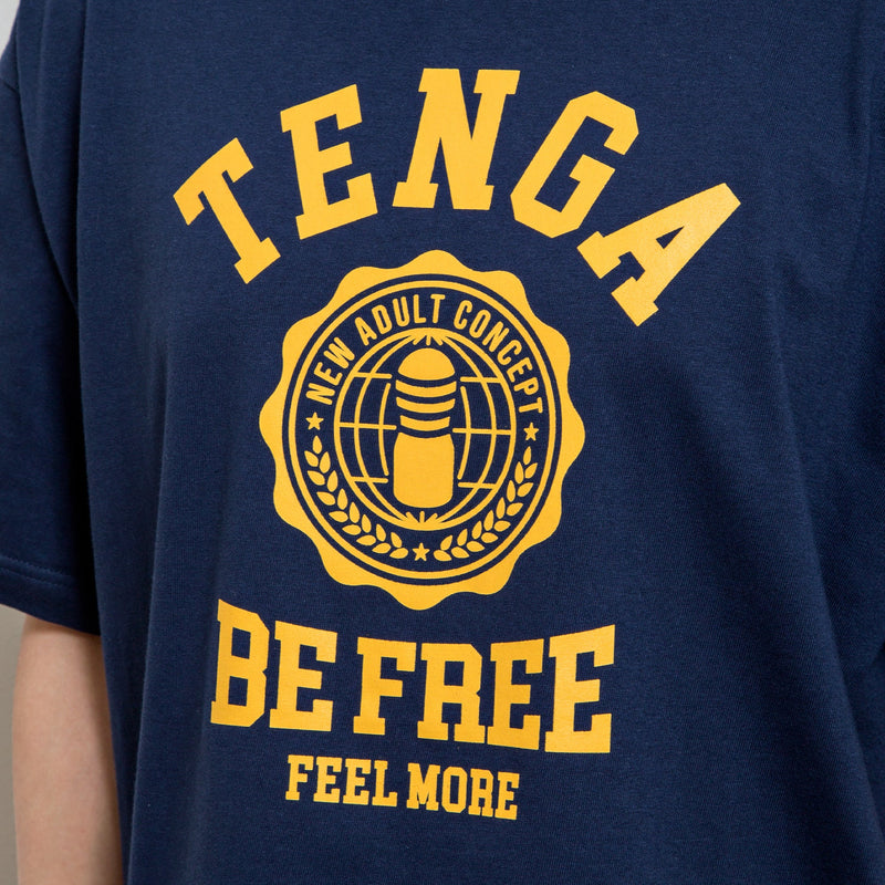 TENGA College T-SHIRT Dark Blue